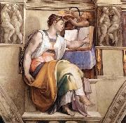 Michelangelo Buonarroti The Erythraean Sibyl china oil painting artist